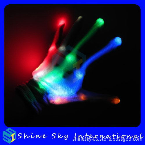 Economic New Products Promotional Flashing Led Gloves